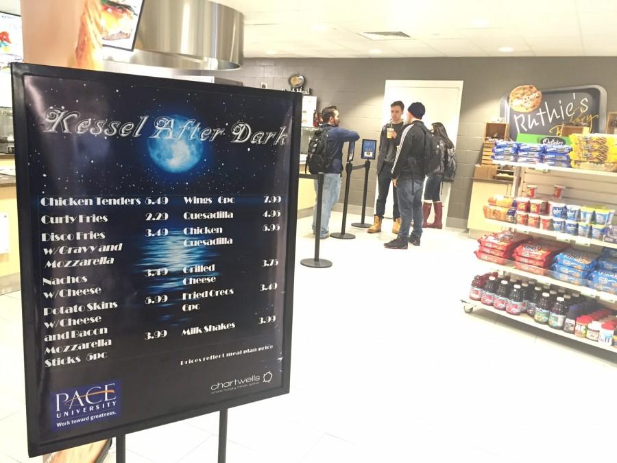 Kessel After Dark opens Mon.–Thu. from 10 p.m. to 12 a.m., and Fri.-Sat. from 8 p.m. to 12 a.m. Photo by Carlos Villamayor/The Pace Chronicle.