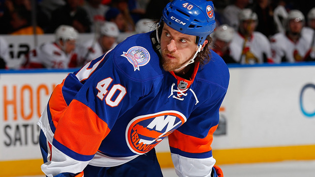Former New York Islanders forward Michael Grabner signs with the New York Rangers. 