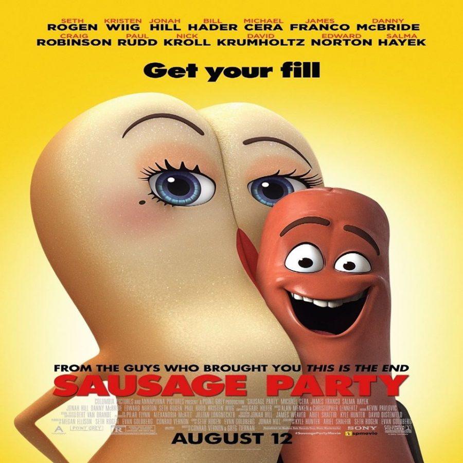 The movie poster for Sausage Party (photo courtesy of the Sausage Party Facebook page) 
