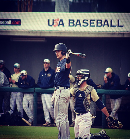 Marymount University, a Division III school in Virginia, was the only college team looking at Kukura his junior year in high school, but worked his way back. Photo courtesy of John Kukura. 
