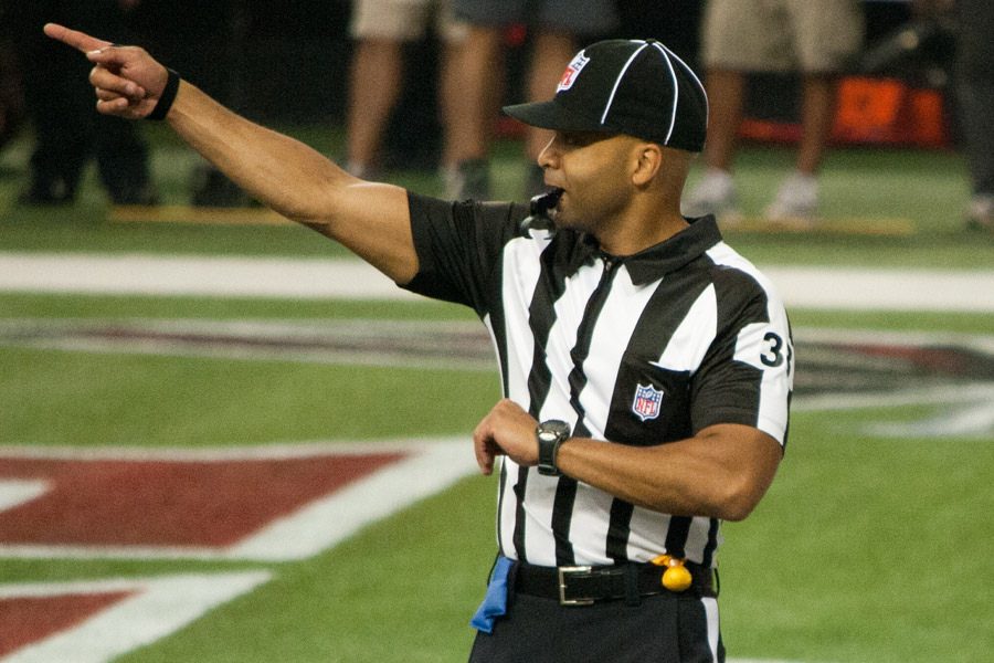 An+NFL+Referee.+Courtesy+of+Flickr.