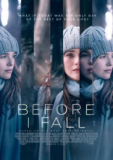 Before I Fall movie poster. Courtesy of Google Images.