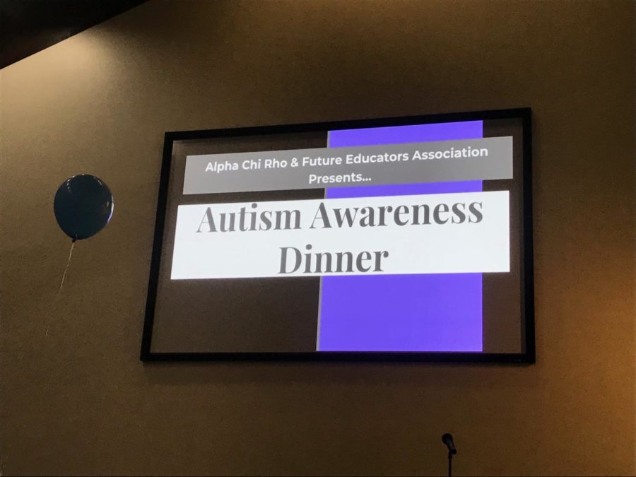 A dinner held at Pace raised over $300 for autism awareness