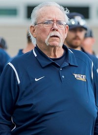 2018 Pace Athletics Hall of Fame inductee, Dan Mulholland, has 50 years of coaching under his belt, along with 50 years worth of stories to tell. Photo Courtesy of Pace U Athletics. 
