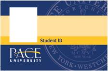 Pace University ID card. The card that holds students meal plan and flex dollars. Photo courtesy of google. 