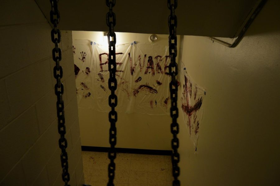 Martin Hall was one of the many halls that participated in the Haunted Hall event last week. 