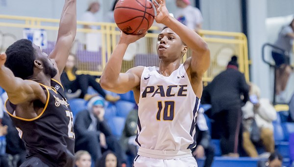 Guard Brandon Jacobs 18 points were among the reasons the Setters were able to improve their record to 13-8 Tuesday night against Stonehill College. 