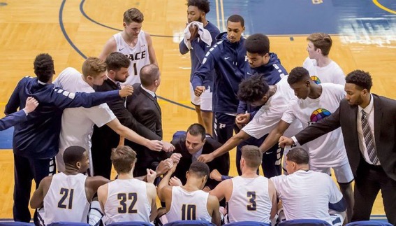 For the first time in seven years, Pace mens basketball appeared in a postseason game. 