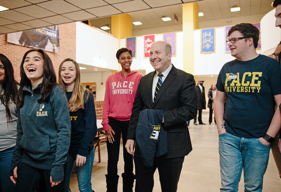 Fall 2019 marks President Krislov’s third year serving as Pace president 