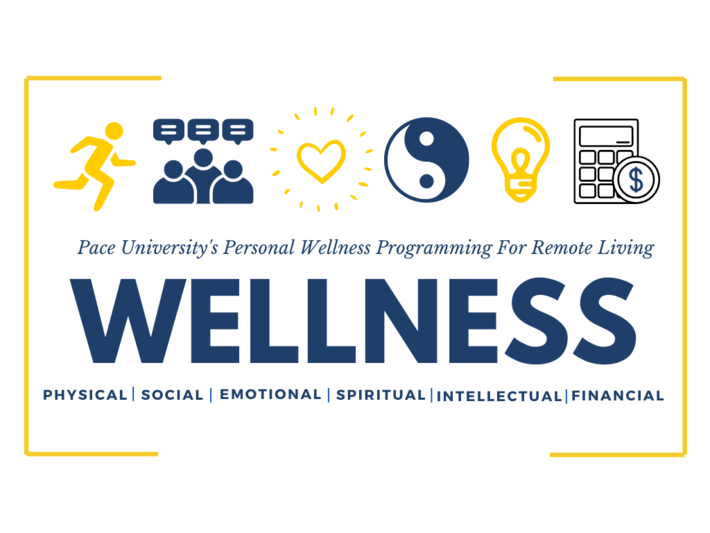 Pace is offering multiple wellness programs for students, staff and faculty during this remote learning period. 