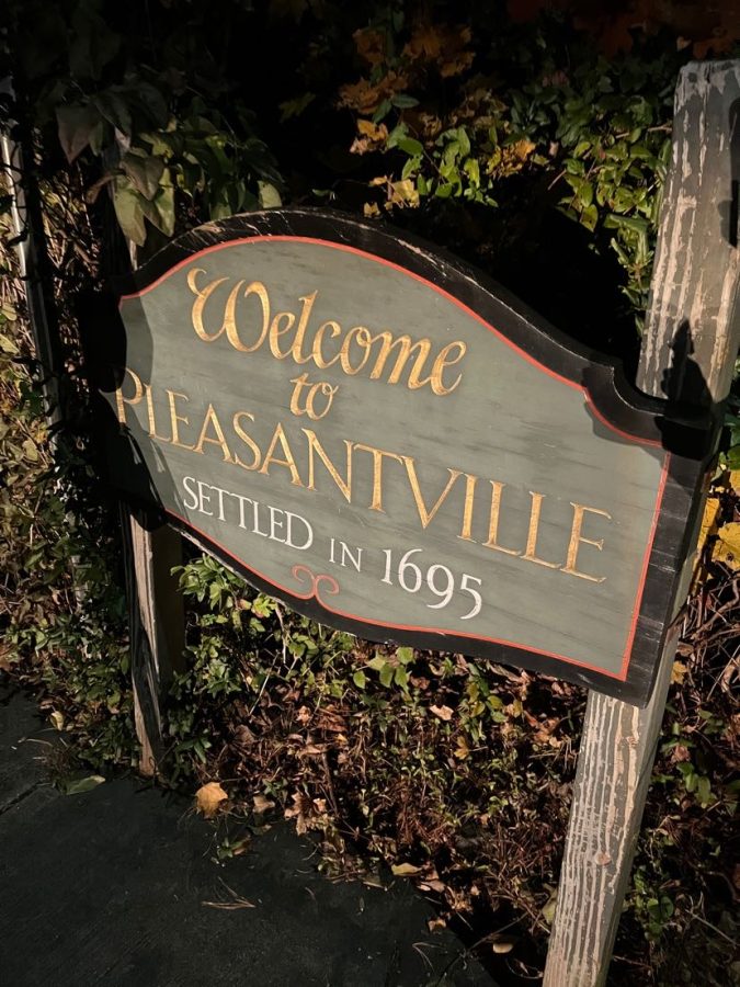 Pleasantville, NY Welcome Sign 