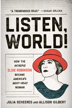 Cover of Listen, World! By Julia Scheers and Allison Gilbert. Published in 2022. 