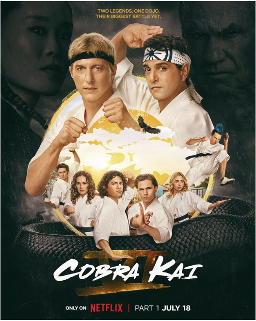 Official poster for "Cobra Kai, Season 6"
Courtesy of Netflix.