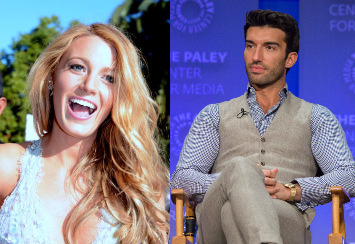 Left: Blake Lively at the 2014 Cannes Film Festival. Right: Justin Baldoni at PaleyFest 2015. Photo of Lively courtesy of Georges Biard. Photo of Baldoni courtesy of Dominick D. from Flickr.