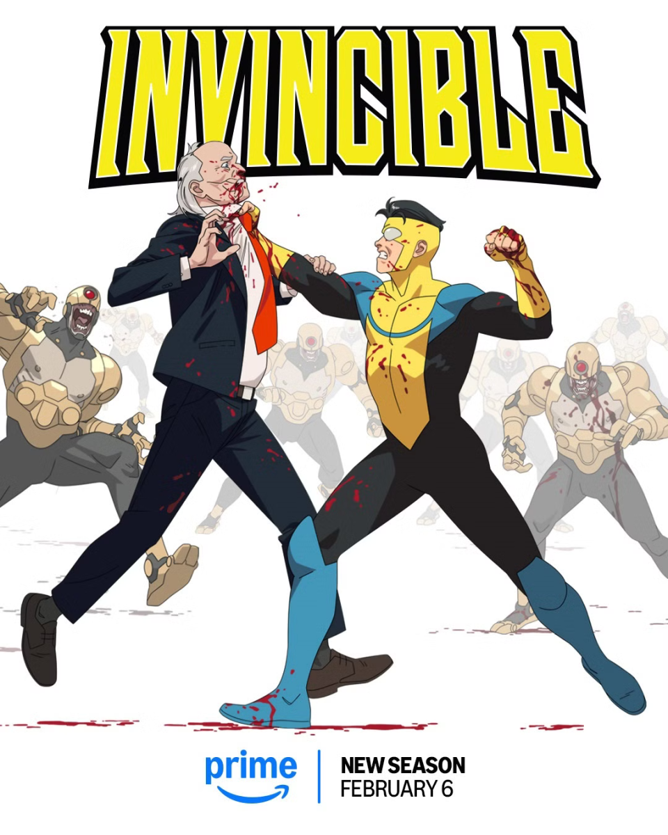 Official Poster for Invincible. Courtesy of Amazon Prime.